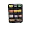 Mind Reader Black Tea Bag holder and Condiment Organizer